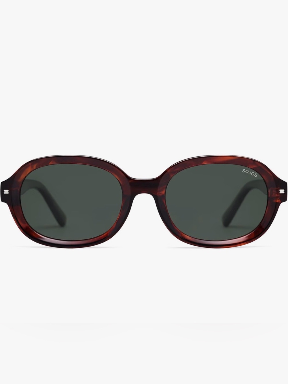 H10 SOJOS Retro Trendy Oval Round Polarized Oval Tortoiseshell Sunglasses NWT